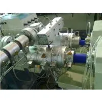 Plastic Pipe Extrusion Machine, PP/PE Twin Pipe Extrusion Production Line photo-3