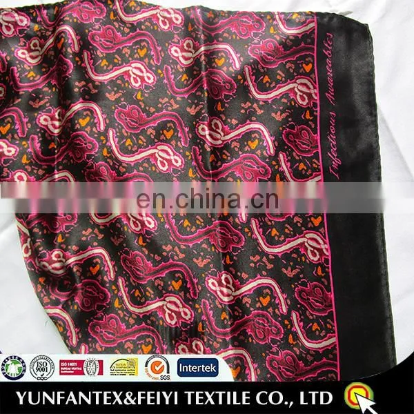 2015 the Newest Design High Fashion Soft Poplin Silk Scarf photo-3