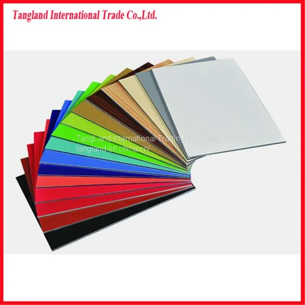 Tangland High Glossy Color Advertising Board Aluminium Composite Panel/Aluminum Cladding Sheet/Aluminium Composite Plate photo-5