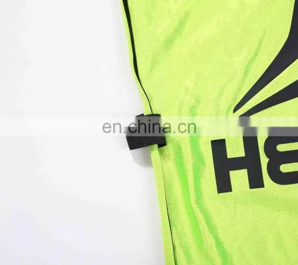 O Neck Side Slit Fluorescence Cooling Vest photo-4