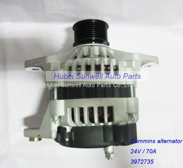 Cummins QSB6.7 Engine Alternator 3972735, 4993343,4936879,