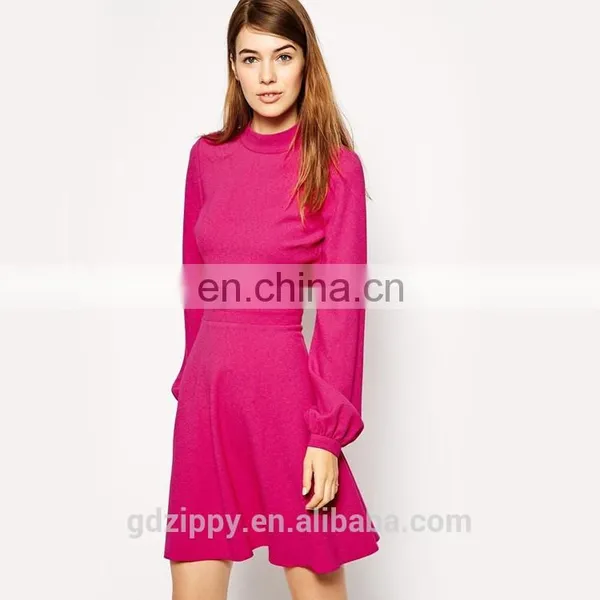 Express Dressses Women High Neck Cut Out Back Dress photo-4