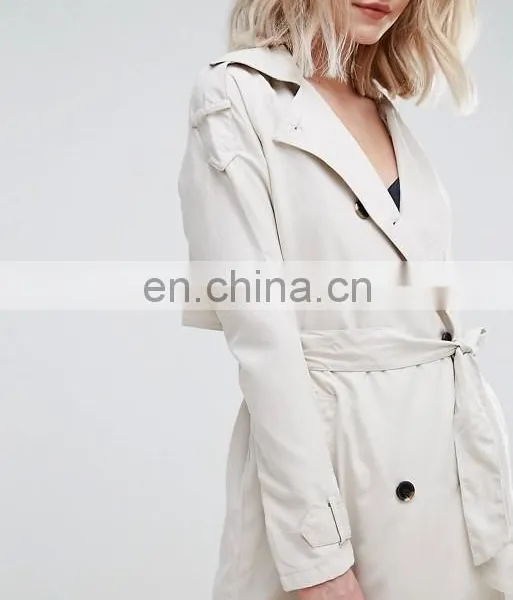New Women Fashion Long Jacket With Pocket and Hat Ladies Winter Pictures Dust Coats photo-4