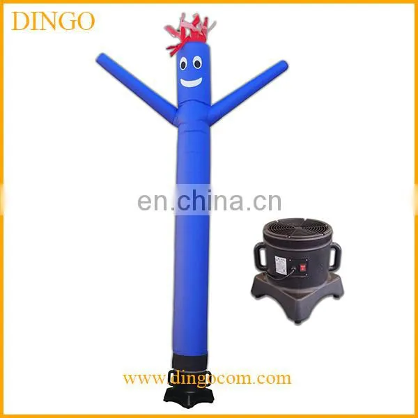 6m Tall Colorful Single Leg Air Dancer For Advertising