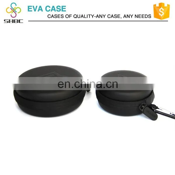 Handsfree Earset Case, Zippered Earbud Case, EVA Earphone Hard Case photo-3