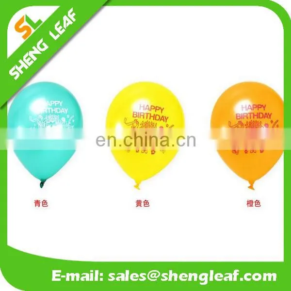 2017 Happy Birthday Printing Latex Balloon With High Quality photo-3