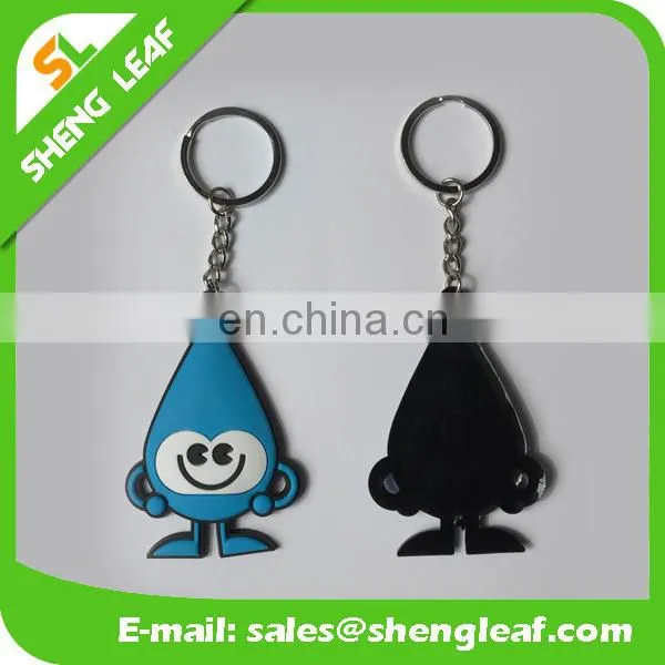 Fashion Promotional Custom Shaped Soft Pvc Rubber Keychain photo-2