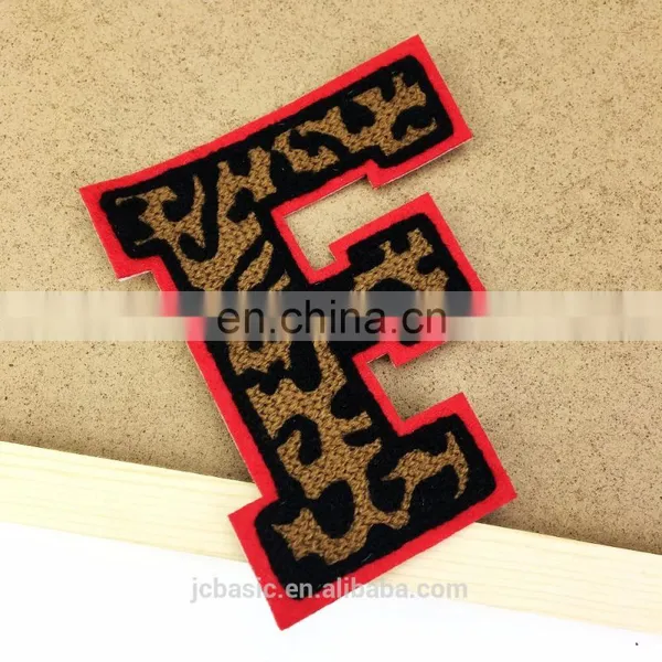 Custom Towel Chenille Letters Patches no Minimum photo-3