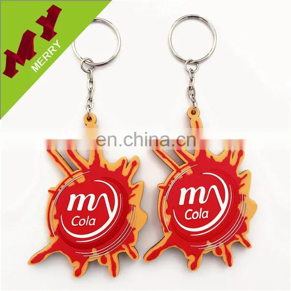 Guangzhou Manufacturer Cheap Custom Rubber Keychain photo-2