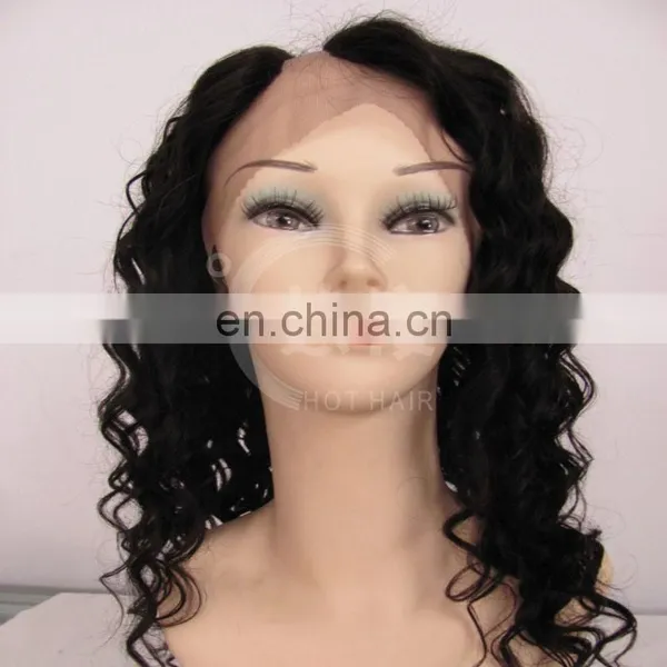 2014 U-part Hair Wigs Made of 100% Indian Human Hair Exclusive "E"-grade Hair Quality in India