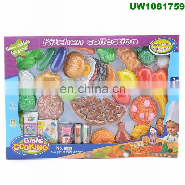 Play Food Set for Kids & Toy Food for Pretend Play - Huge 125 Piece Play Kitchen Set With Children Educational Food Toys for To photo-5