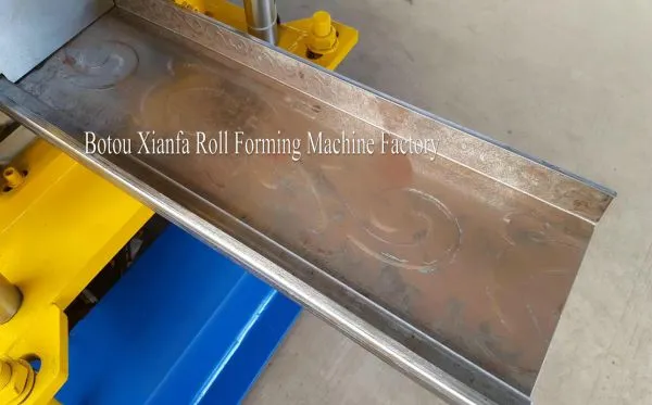 Steel Door Frame Roll Forming Machine photo-5