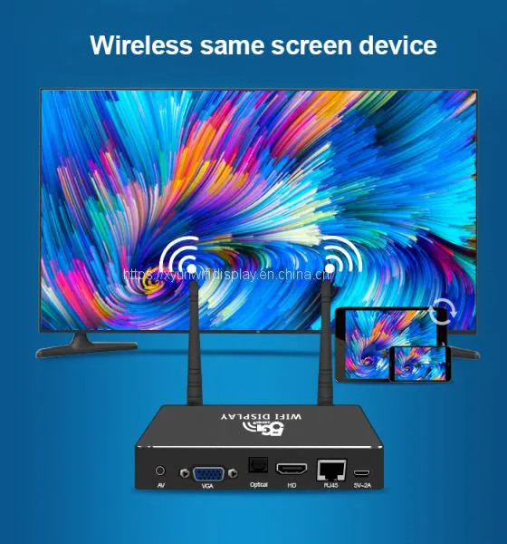 Educational training equipment airplay wireless display receiver with stable signal