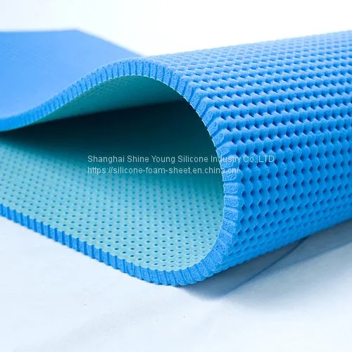 Factory Derectly Sell Silicone Foam Sheet Used on Steam Press Machine photo-2