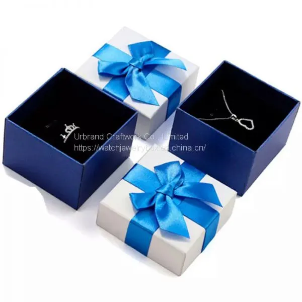Urbrand Custom Made Printed Bowknot Gift Wrap Paper Box Gift Cardboard Jewelry Box Wholesales photo-2