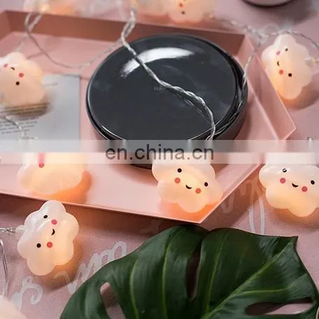 Solar Led Cloud Christmas String Lights Garden Home Holiday Lighting Indoor Outdoor Party Decorative Waterproof Fairy Light photo-4