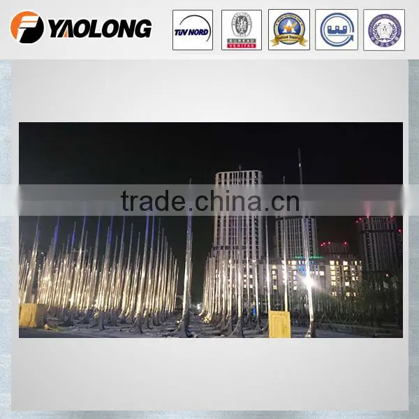 Nanjing Youth Olympic Games Flagpole With Sculture photo-5