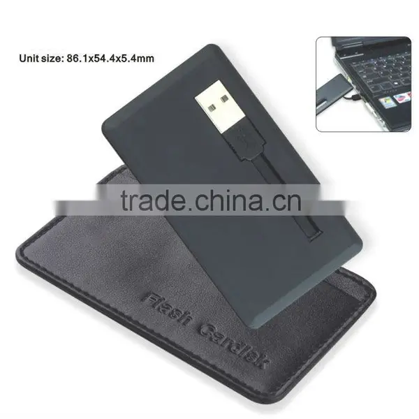 Business Card Usb Flash Drive With Plastic and Mental Material 32MB-64GB photo-5