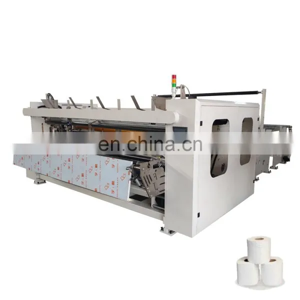 Automatic Toilet Paper Coil Winding Machine Paper Processing Machinery