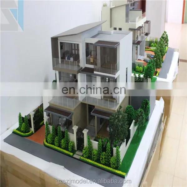 Quality Assured Luxury Model for Sales , Led 3d Miniature Building Scale Model photo-2