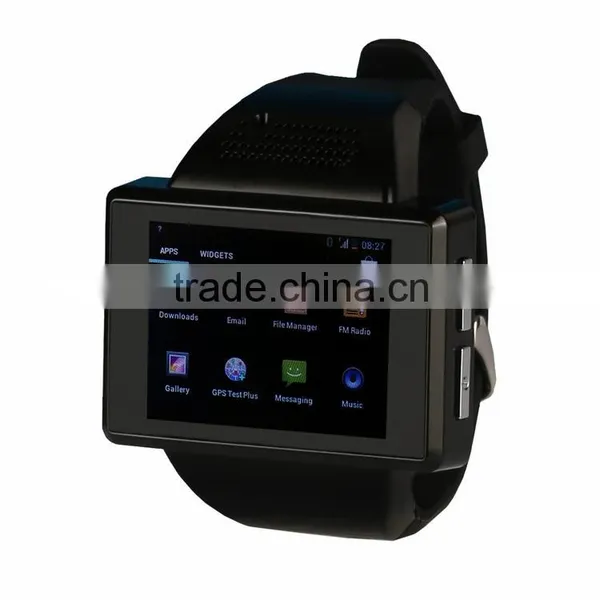 Hot Selling Latest Universal Bluetooth Wrist Watch Earphone Dual Core 4GB ROM GPS WIFI 3.0MP Spy Camera AN1 Smart Watch
