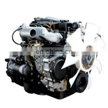 In Stock 68kw Water Cooled 4JB1 Engine 4 Cylinder Diesel Engine Isuzu