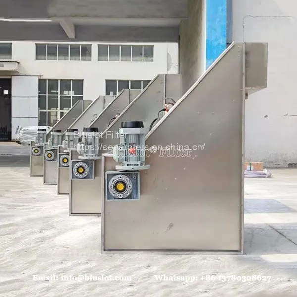 Bluslot Manure Dewatering Screw Press For Chicken Manure photo-2