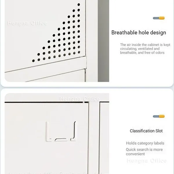 Industrial Workshop Industrial Worker Storage Locker | Thickened Cold Rolled Steel Cabinet | With Electrostatic Spraying photo-4