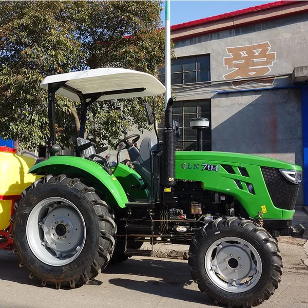 70HP Wheel Tractor Farm Machinery Equipment Agricultural QLN-704 Tractor In Africa photo-2