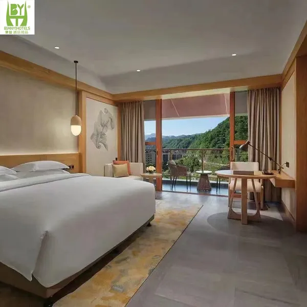 Customized Commercial Hotel Furniture Suppliers for Star-level Hotels Offering Hotel Furniture With Super King Size Beds