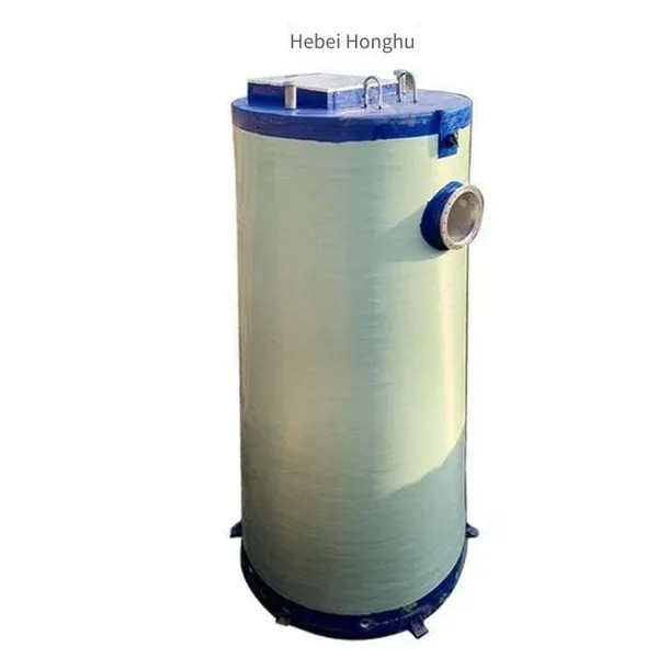 Lijiang Frp Integrated Pumping Station / Installation and Construction of Integrated Pumping Stations for Rural Sewage photo-4