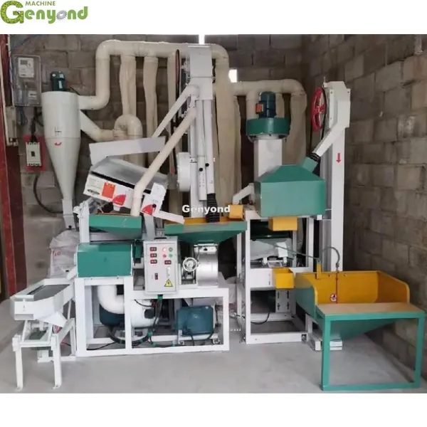 Double Screw Extruder Low Price Rice Mill Machine Processing Line
