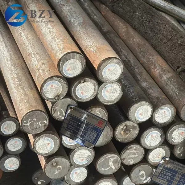 S355J2 H9 20mm Black Iron Steel Rods Carbon Steel Solid Round Bar ASTM A681 AISI H13 P20 A2 O1 S7 Round Forged Rolled photo-1