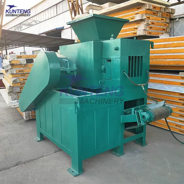 New Automatic Fluorite Powder Ball Pressing Machine Pillow Shaped Charcoal Making Machine photo-2