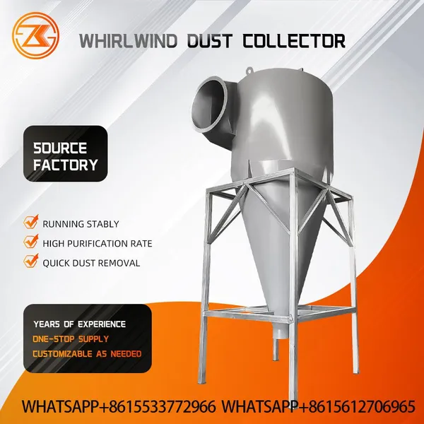 CLK Multi-tube Cyclone Separator High Air Flow Boiler Kiln Flue Gas High Temperature Dust Pre-treatment Unit photo-3