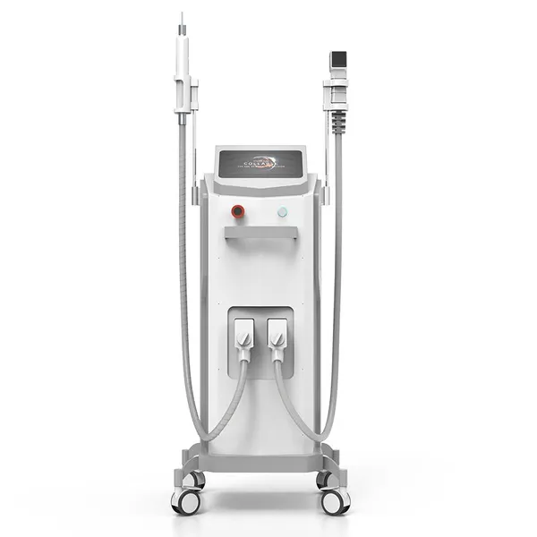 1200W 808nm Diode Laser Hair Removal Machine With Skin Rejuvenation and Tattoo Removal Function