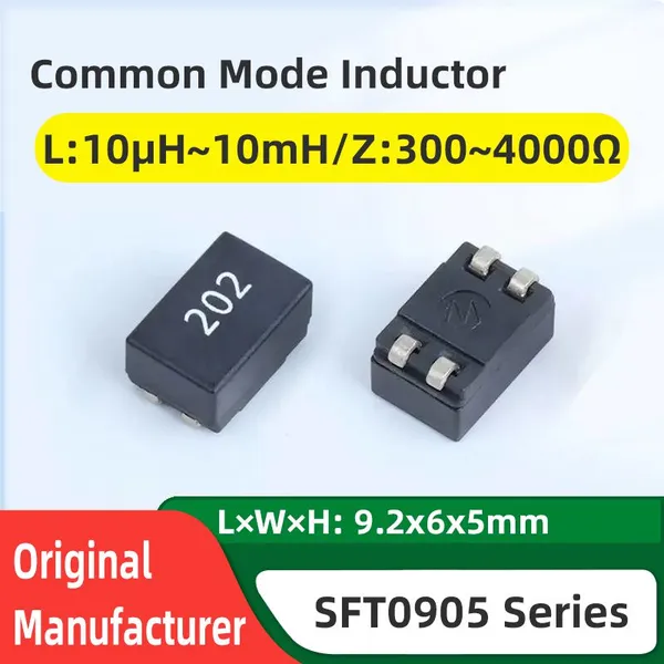 SFT0905B-202 Shielded Common Mode Inductor, Common Mode Filter Replacement, Made in China