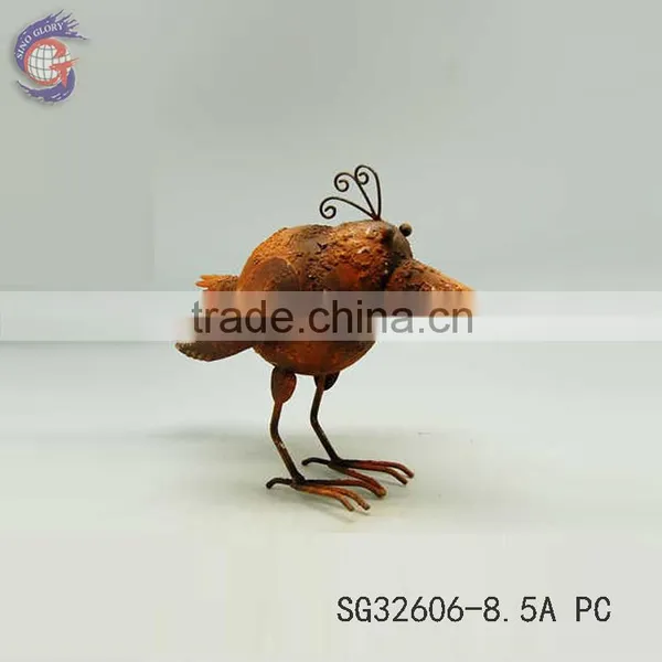 Shabby Chic Metal Garden Ornaments Birds photo-3