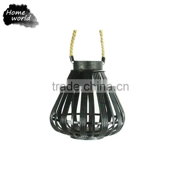 2016 New Candle Decoration Vintage Candle Lantern Chinese Candle Bamboo Weaved Lantern photo-2