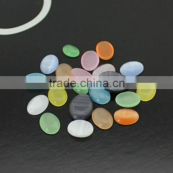 2014 New Fashion Egg Shaped Opal# 8mm*10mm & Mixed Color Wholesale