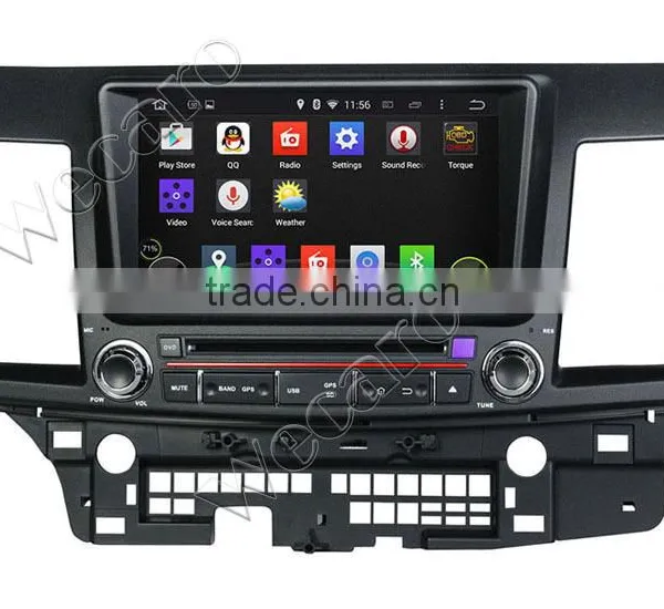Wecaro 8" Android 4.4.4 Car Multimedia System in Dash for Mitsubishi Lancer Lcd Dvd Player Android Mirror Link 2006 - 2012 photo-4