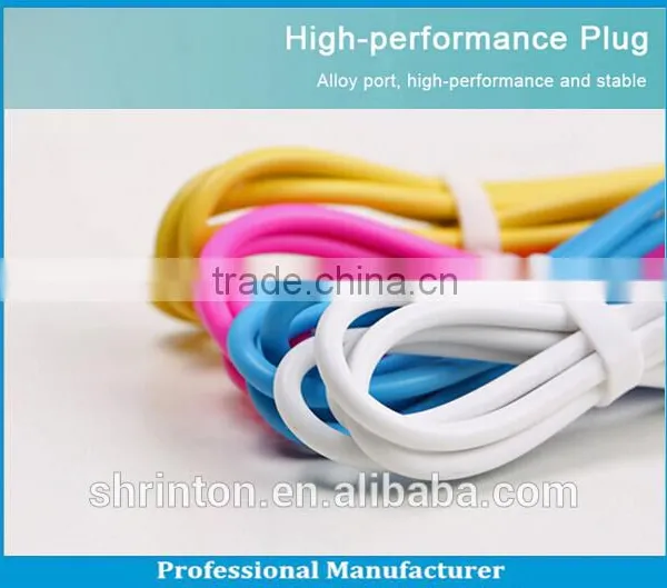 Factory Directly Offer Pure Copper 1.2A Non-toxic PVC Data Cable Usb for Ipad Air 2 Ipad photo-5