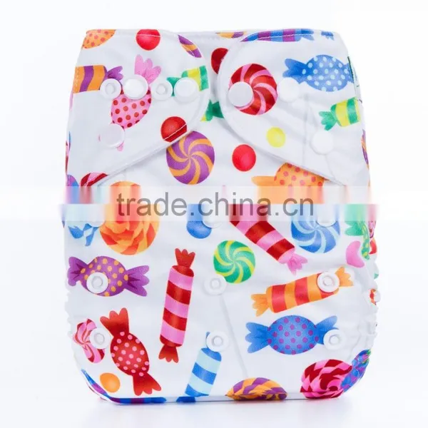 Reusable Cute Baby Fashion Cloth Nappies Bulk Low MOQ Baby Nappy photo-5