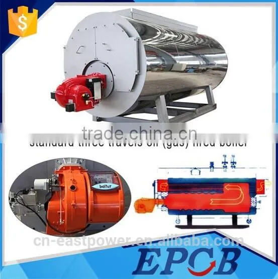 Gas and Oil Fired 1 Ton Hot Water Boiler photo-6
