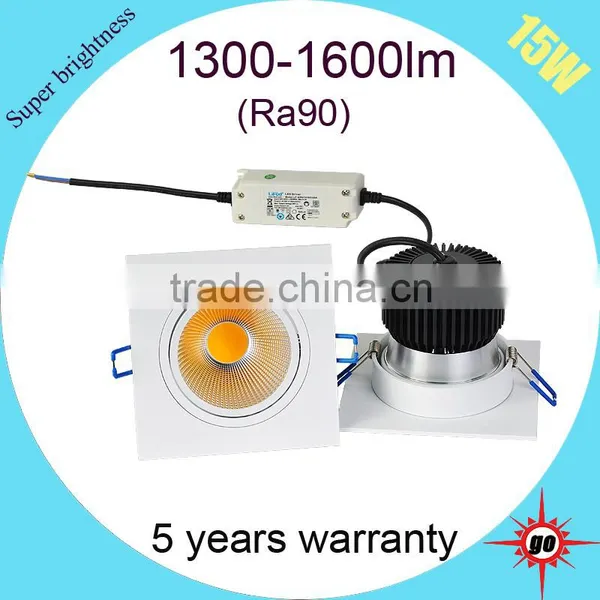 6w 9w 10w 15w 20w 30w 40w 50w Square Led Cob Downlight photo-3