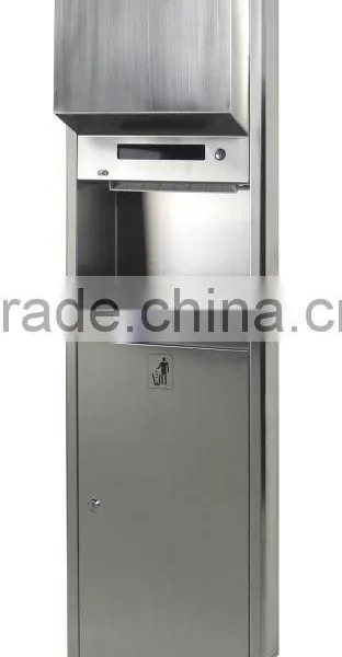 Stainless Steel Automatic Paper Dispenser Combination D-7281T