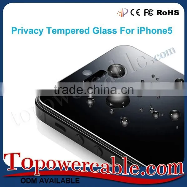 China Supplier Privacy Tempered Glass Cell Phone Touch Screen Guard Protector For IPhone 5 photo-5