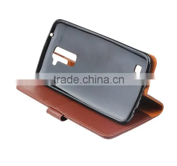 MMT PU Leather Case For K8 Litchi Grain Photo Frame Cover Wallet Style Stand Flip Card Slot MT-5666 photo-3
