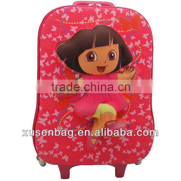 Dora Letterpress Priting Primary Schoolbag