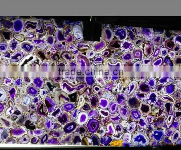 Semi Preious Purple Raw Brazil Agate